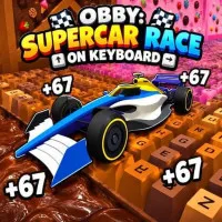 Obby: Supercar Race on Keyboard