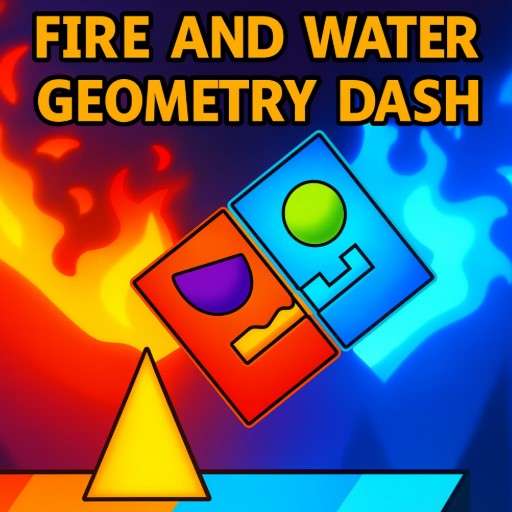 Fire and Water Geometry Dash