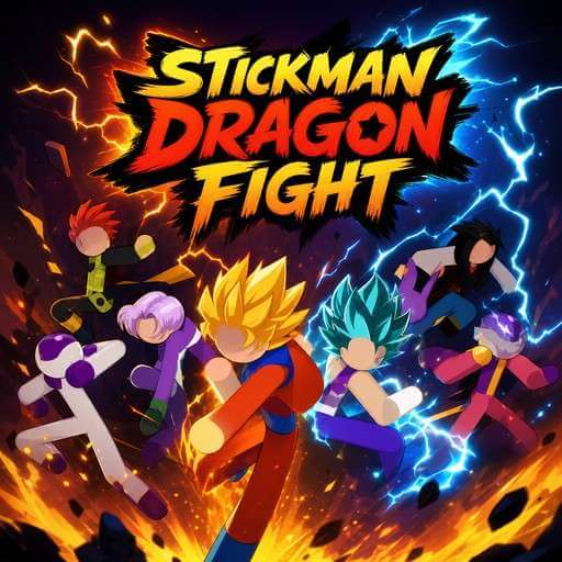 Stickman Dragon Fight